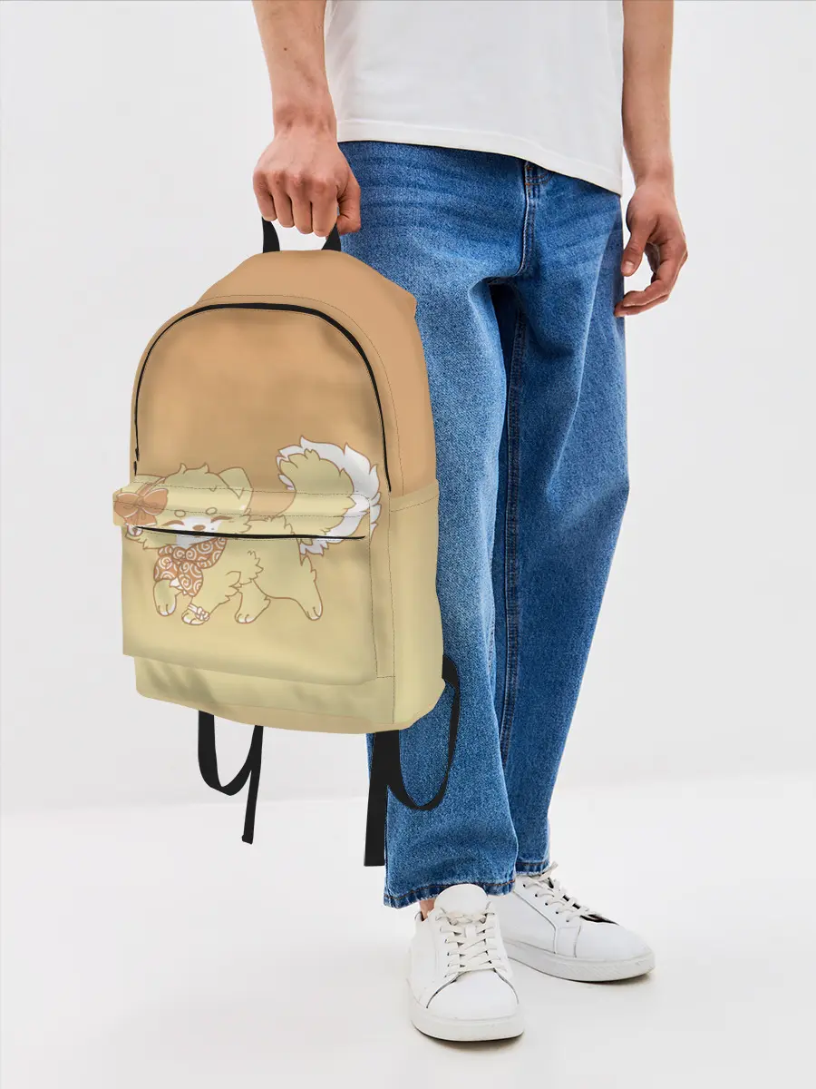 Рюкзак джинсовый / милашный зверек