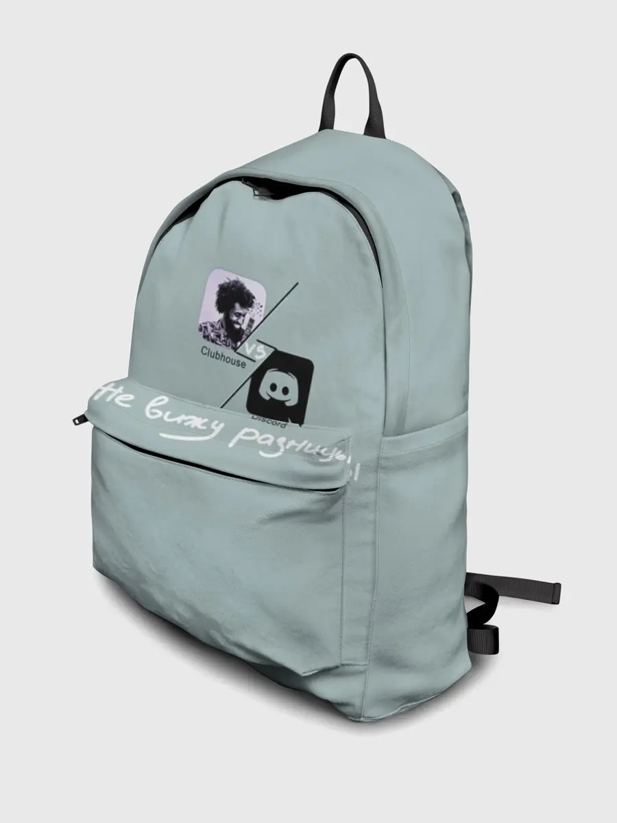 Рюкзак джинсовый / Clubhouse VS Discord