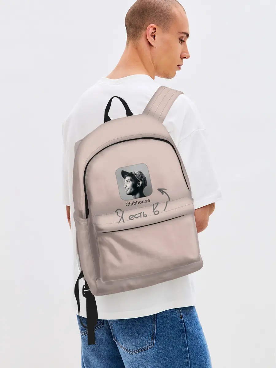 Рюкзак джинсовый / Clubhouse