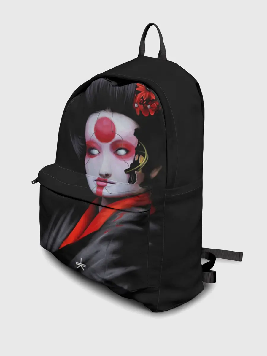 Рюкзак джинсовый / Cyberpunk 2077 самурай