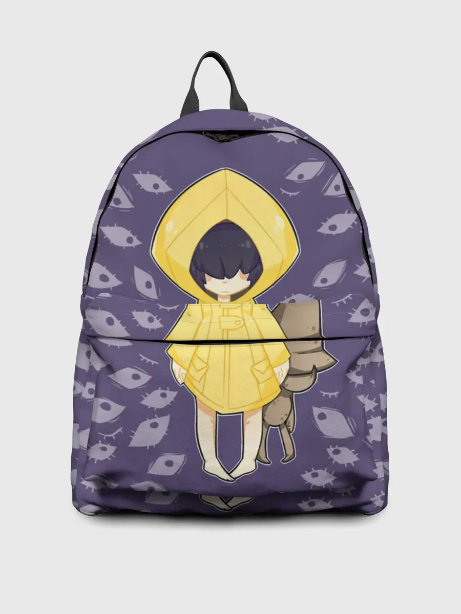 Рюкзак джинсовый / Little Nightmares Глаза