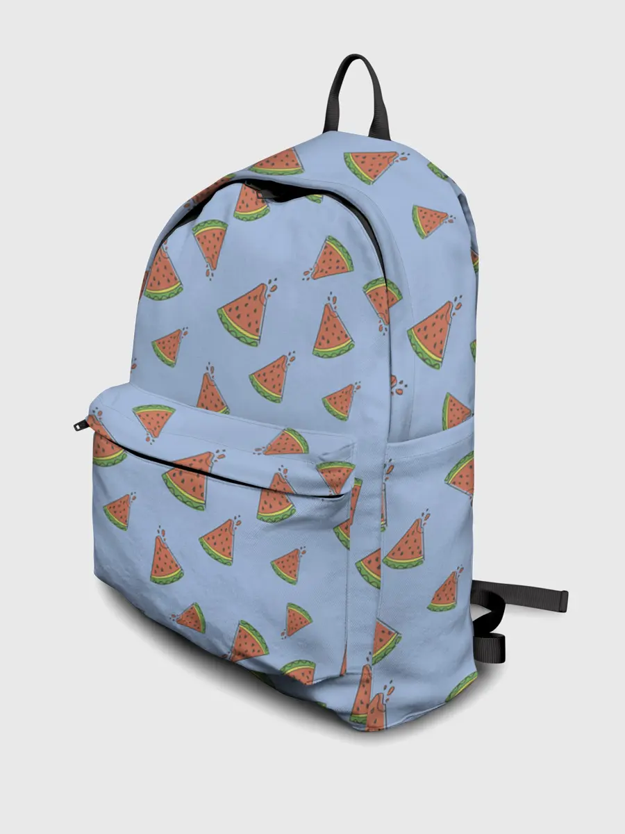 Рюкзак джинсовый / Кусочки арбуза