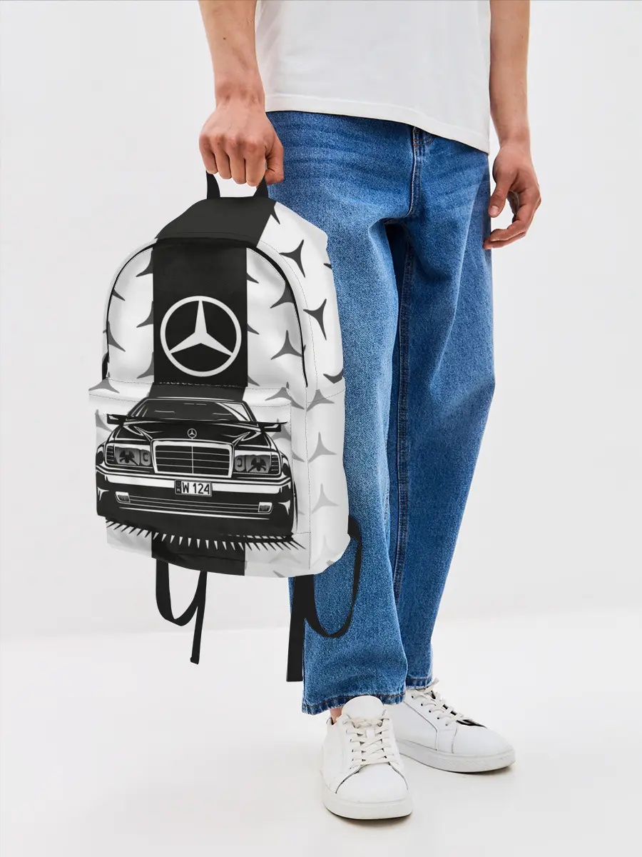 Рюкзак джинсовый / MERCEDES BENZ