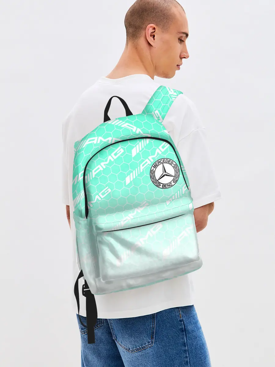 Рюкзак джинсовый / MERCEDES BENZ AMG