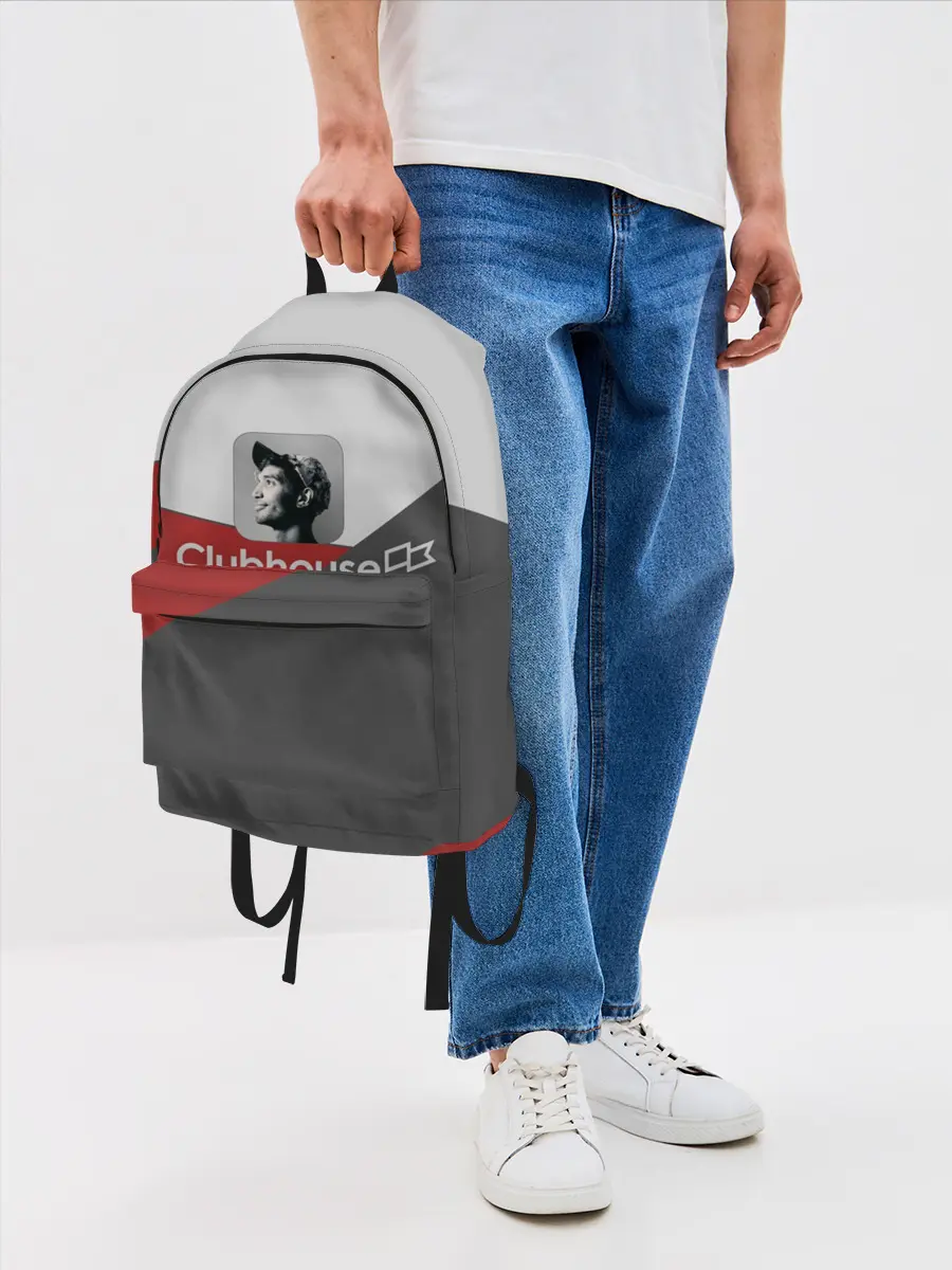 Рюкзак джинсовый / Clubhouse | Клабхаус