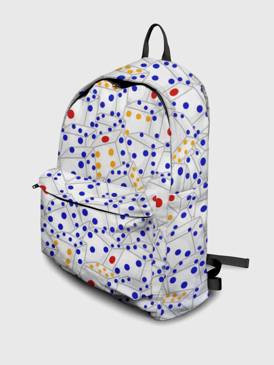 Рюкзак джинсовый / Игральные кубики