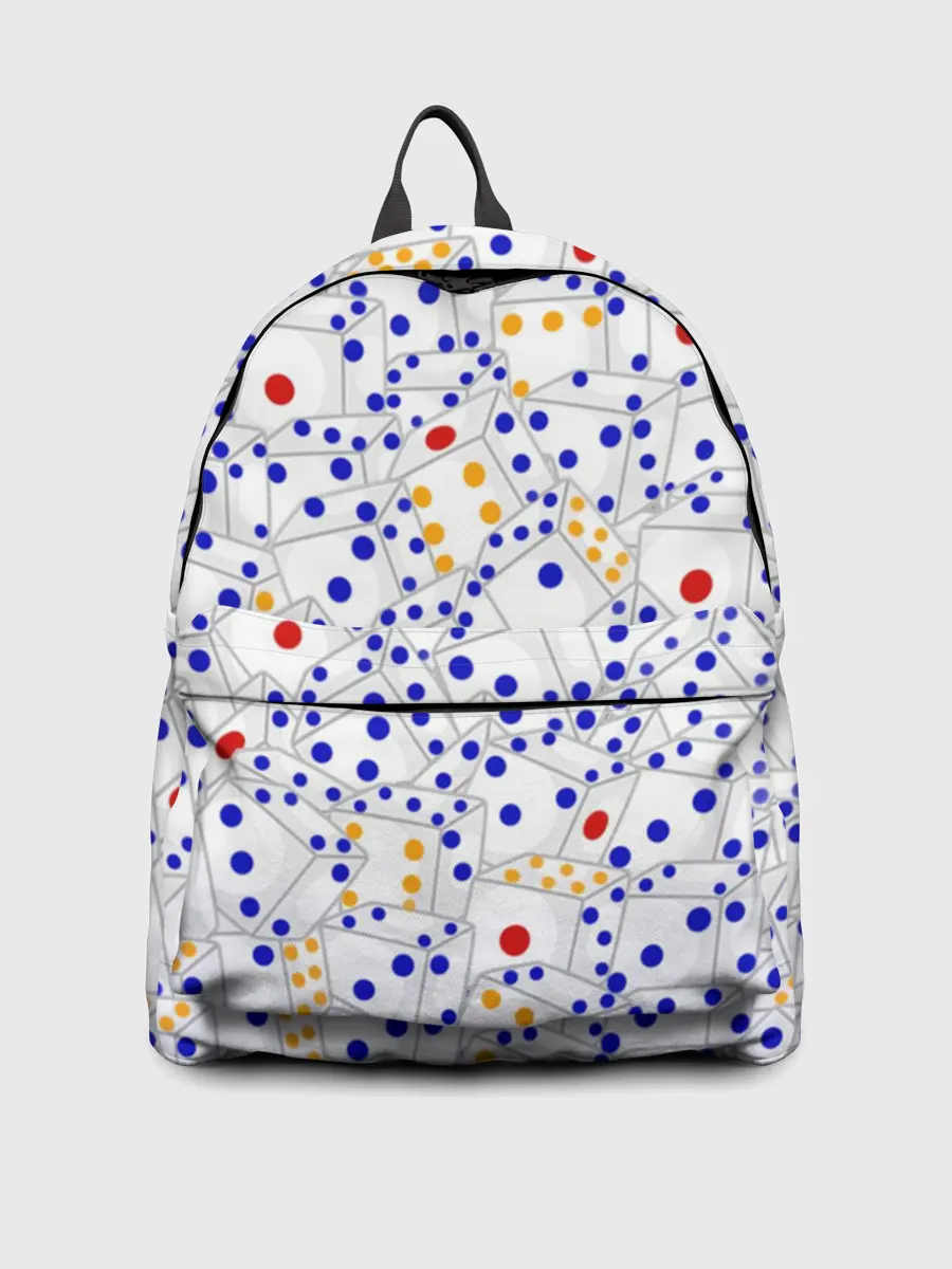 Рюкзак джинсовый / Игральные кубики