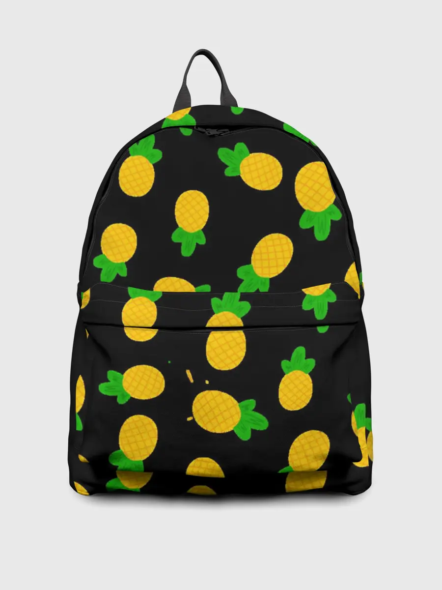 Рюкзак джинсовый / Ананасы