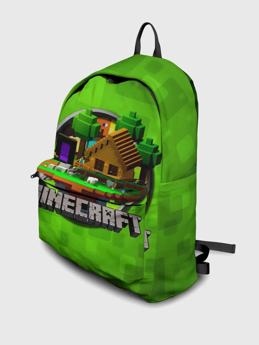 Рюкзак джинсовый / Minecraft