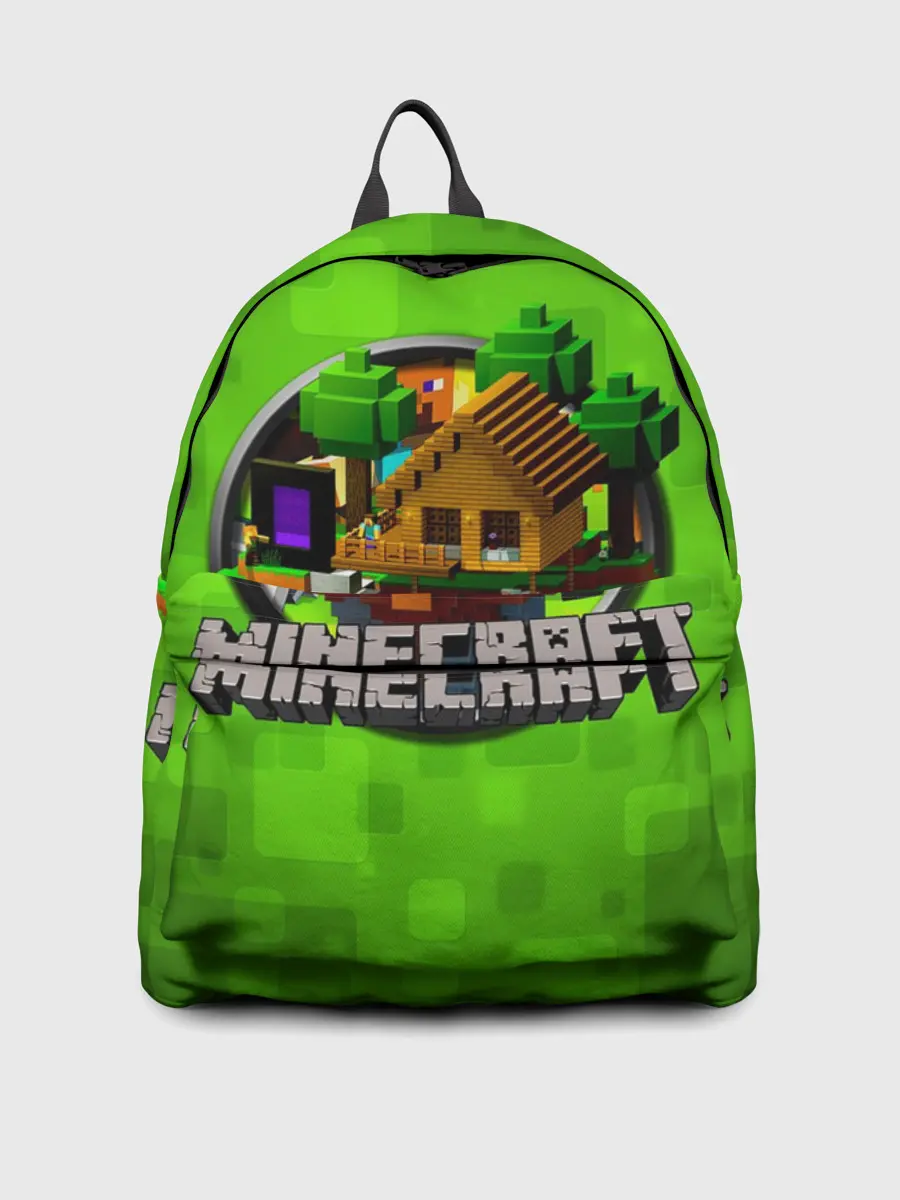 Рюкзак джинсовый / Minecraft