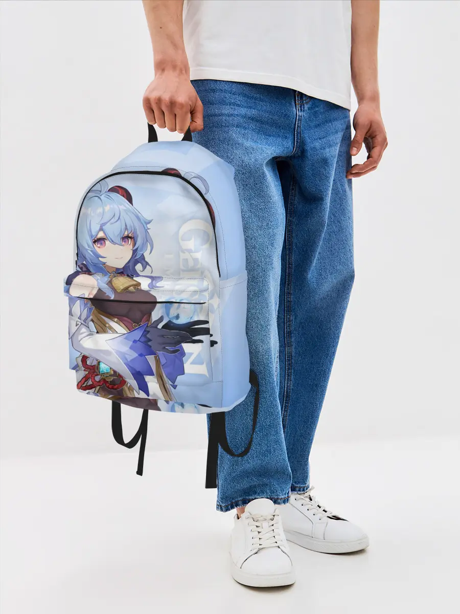 Рюкзак джинсовый / GENSHIN IMPACT, ГАНЬ ЮЙ