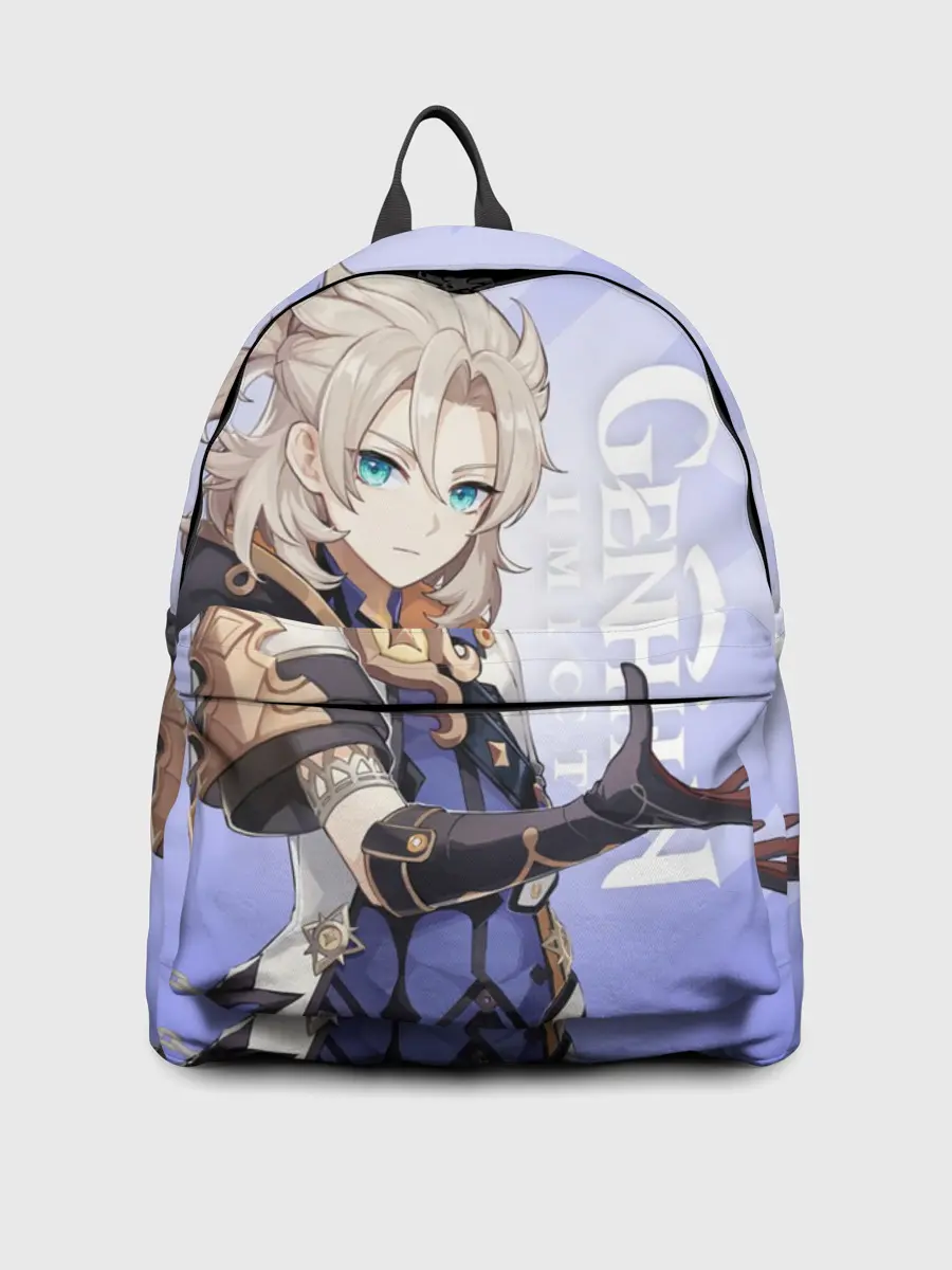 Рюкзак джинсовый / GENSHIN IMPACT, АЛЬБЕДО