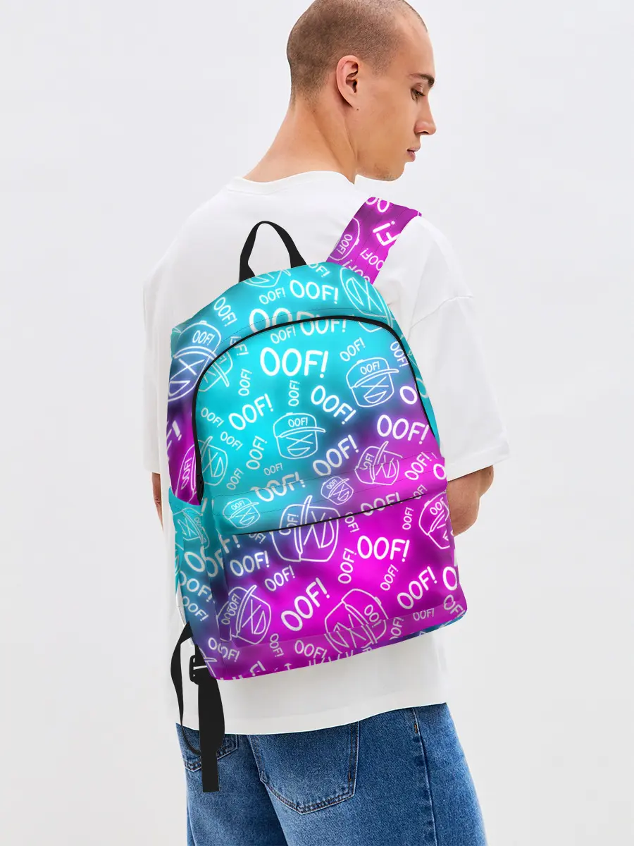 Рюкзак джинсовый / OOF ROBLOX