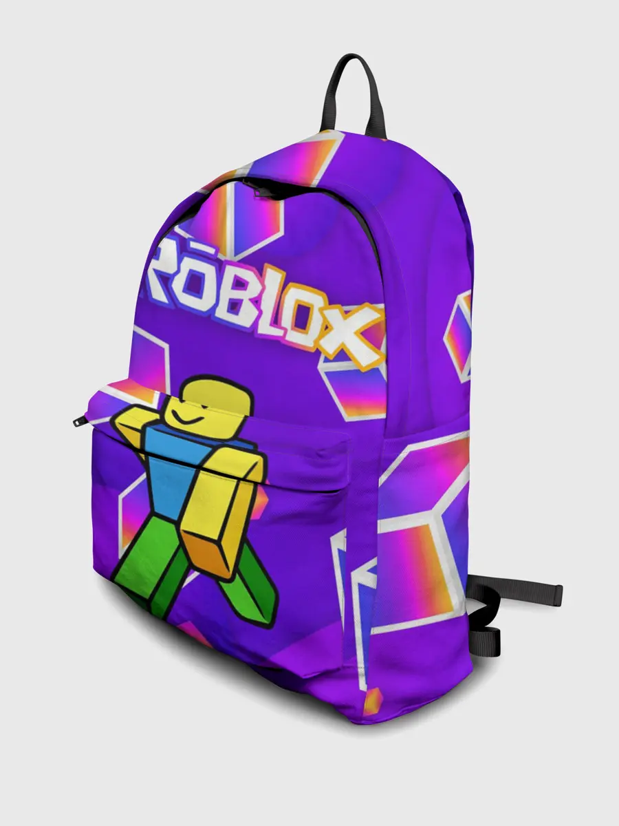 Рюкзак джинсовый / ROBLOX КУБЫ