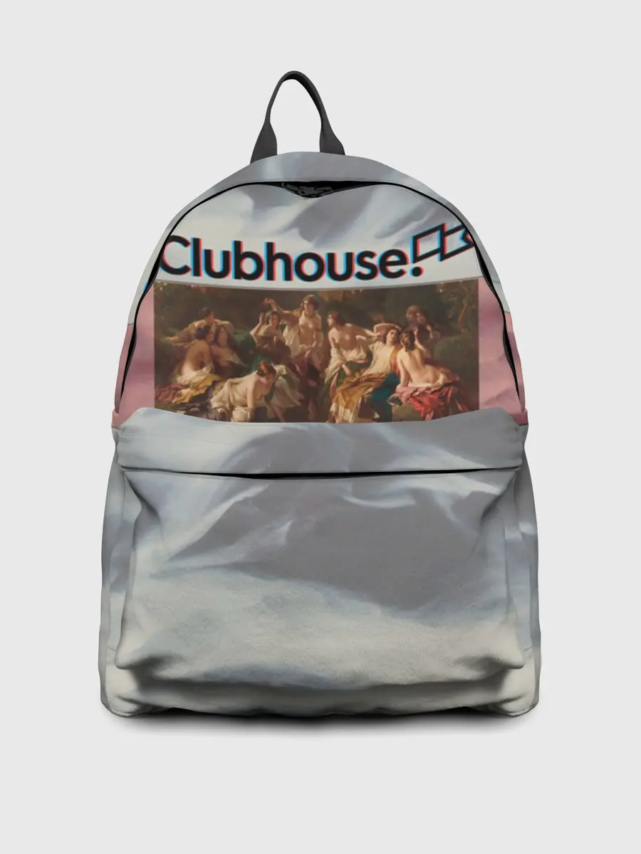 Рюкзак джинсовый / Clubhouse Welcome | Клабхаус