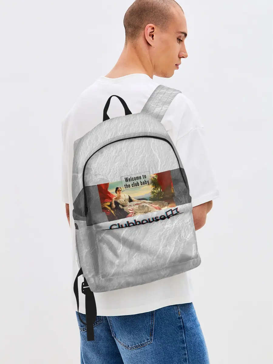 Рюкзак джинсовый / Clubhouse Welcome | Клабхаус