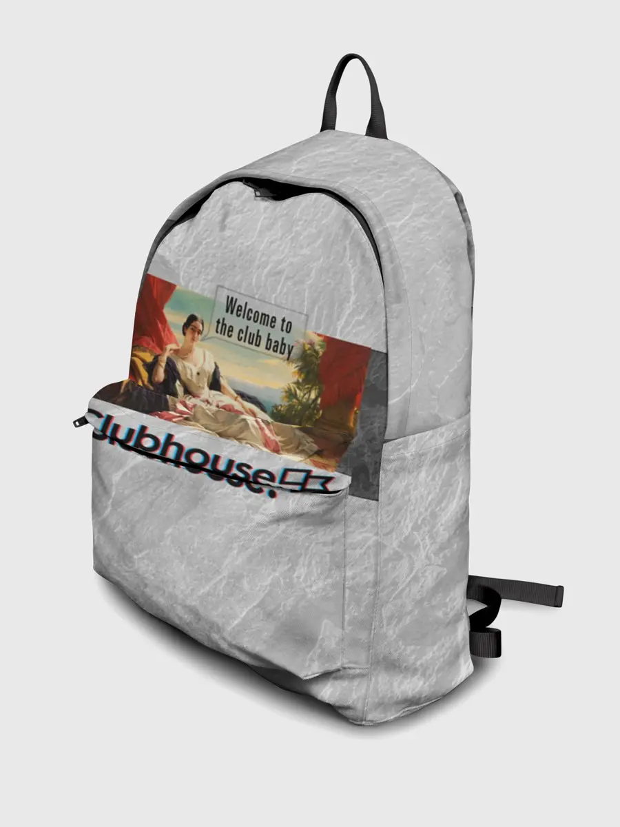 Рюкзак джинсовый / Clubhouse Welcome | Клабхаус