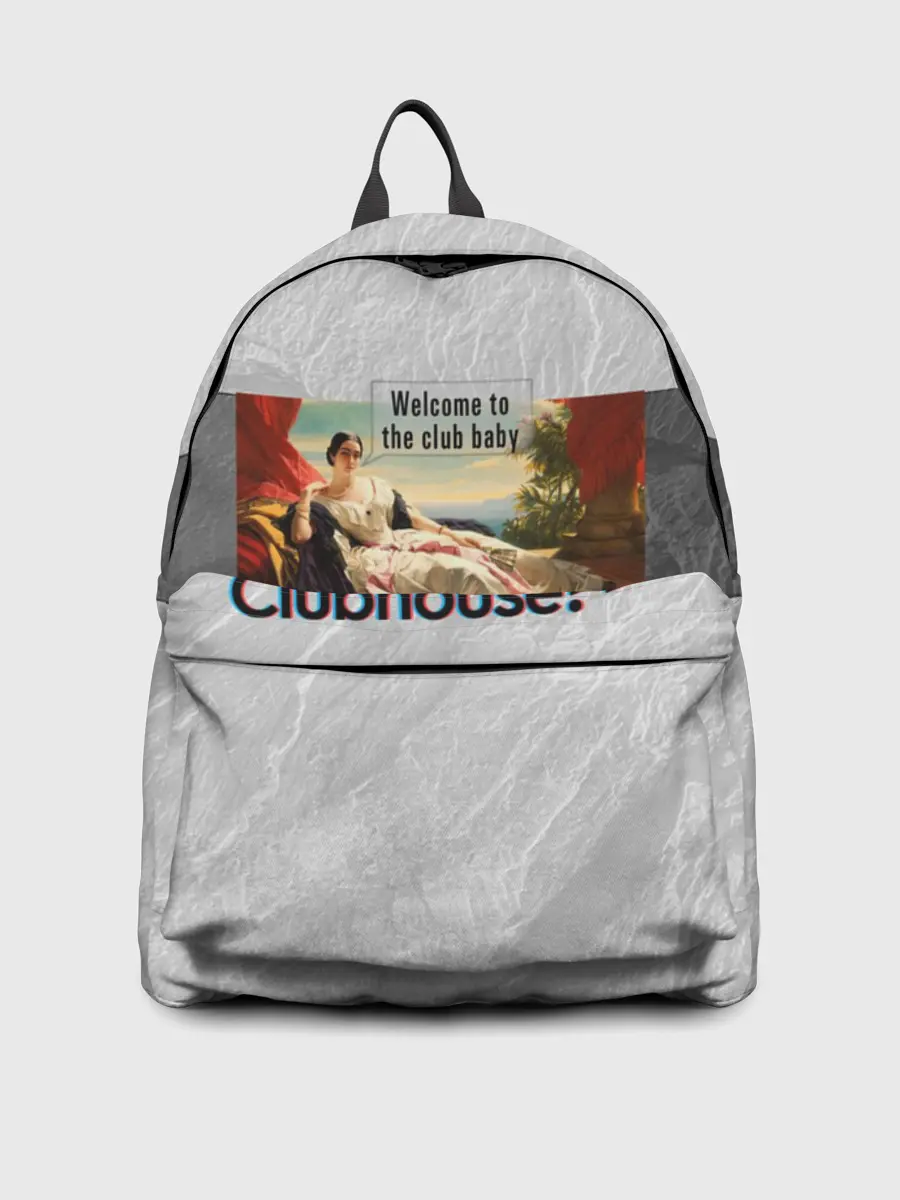 Рюкзак джинсовый / Clubhouse Welcome | Клабхаус