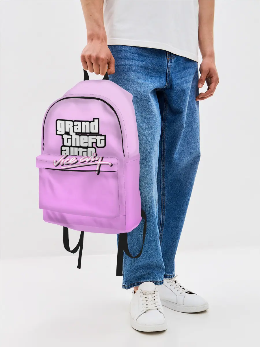 Рюкзак джинсовый / Grand Theft Auto vice city