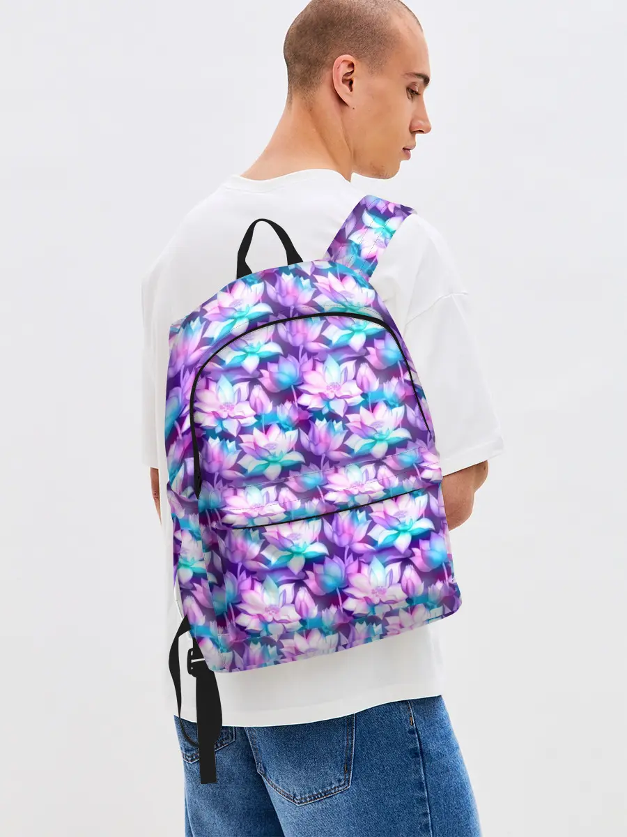 Рюкзак джинсовый / Лотос