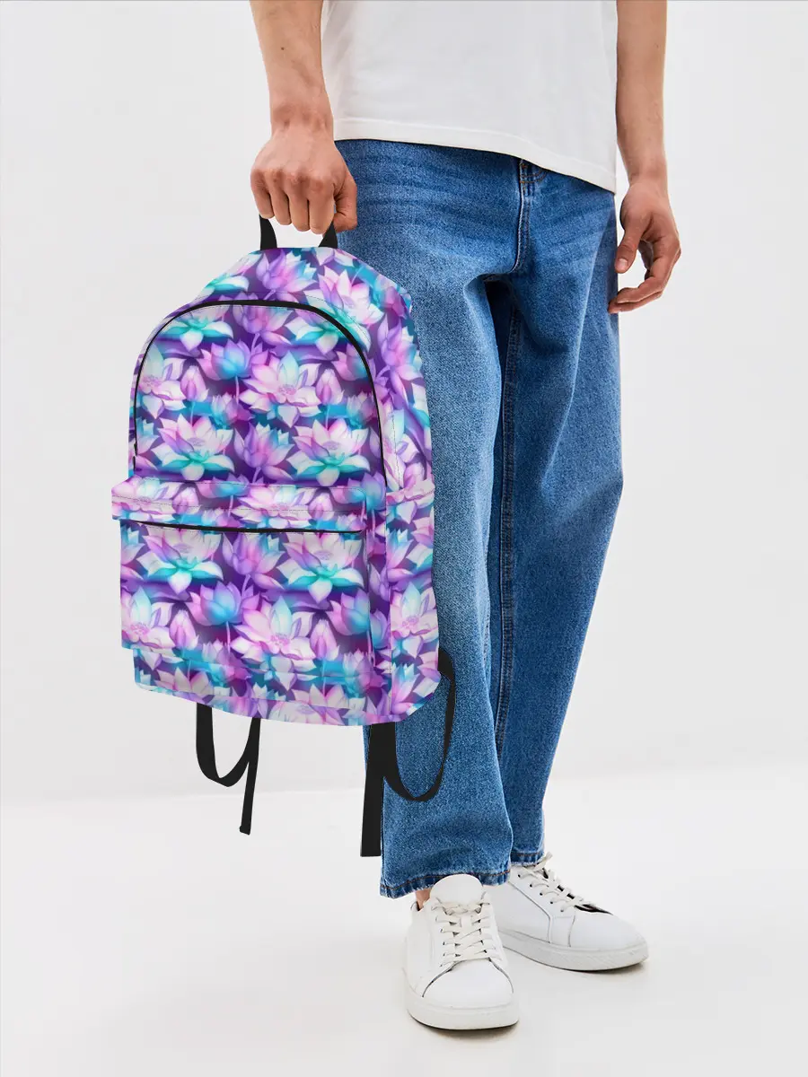 Рюкзак джинсовый / Лотос