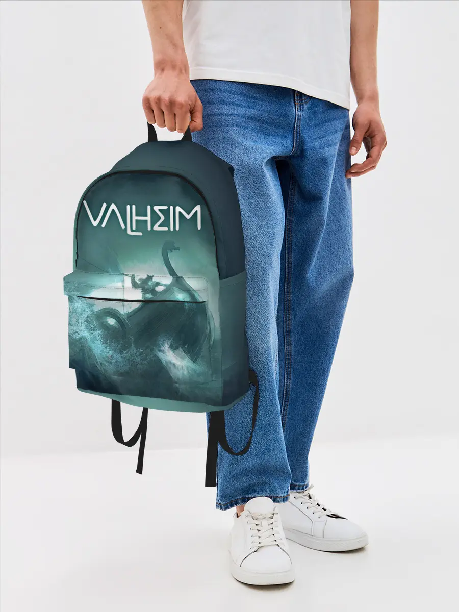 Рюкзак джинсовый / Valheim