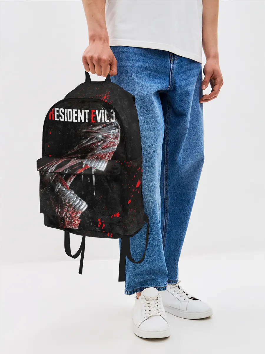 Рюкзак джинсовый / RE3 | Nemesis