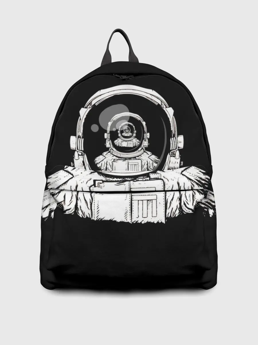 Рюкзак джинсовый / Скафандр с отражением его же