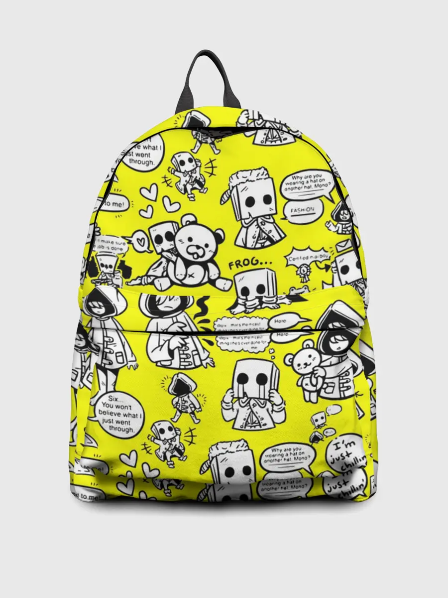 Рюкзак джинсовый / LITTLE NIGHTMARES