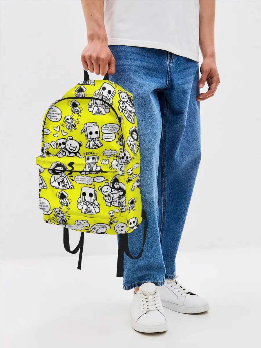 Рюкзак джинсовый / LITTLE NIGHTMARES