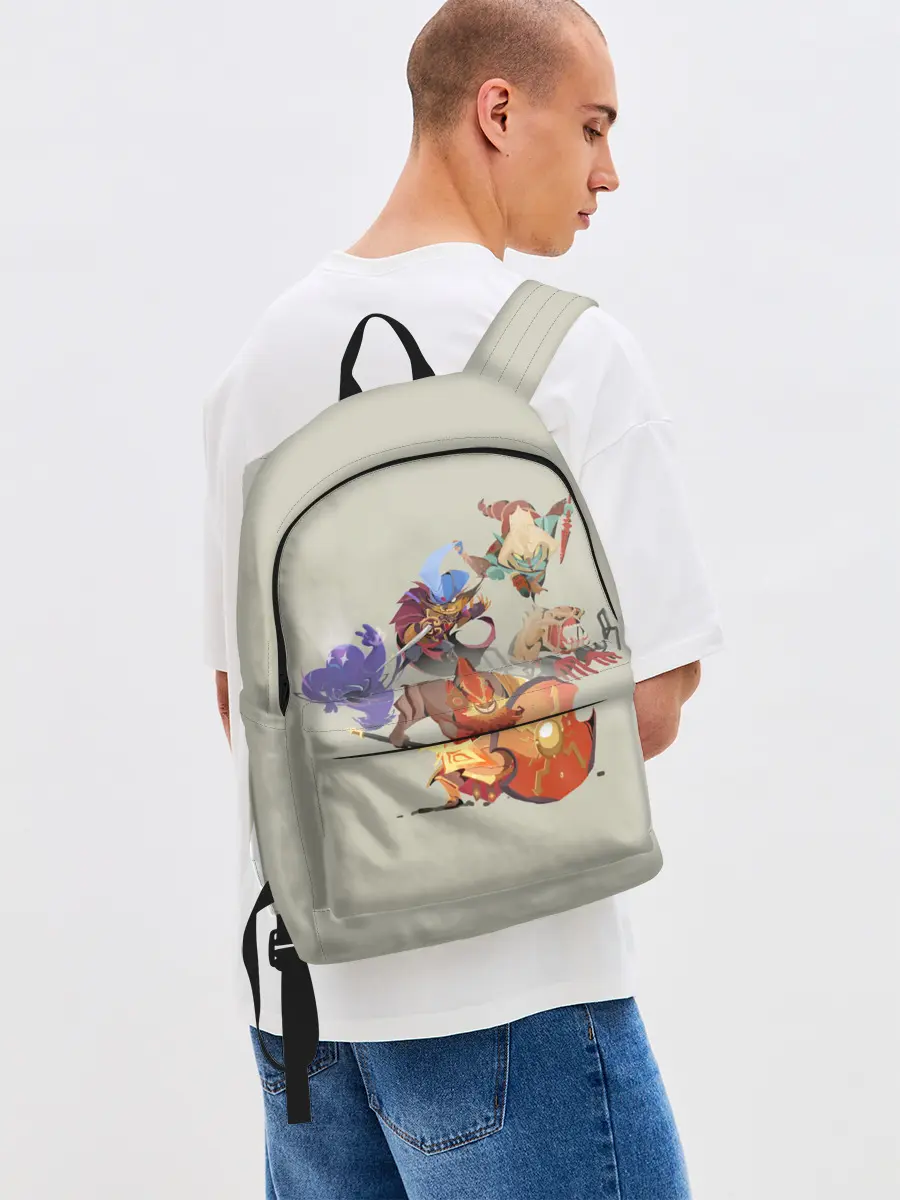 Рюкзак джинсовый / Fight me | Dota 2