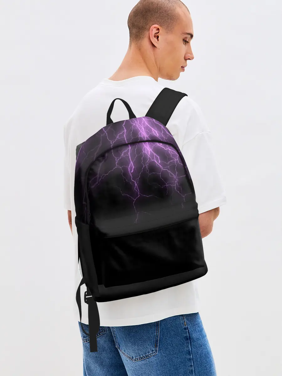 Рюкзак джинсовый / Разряд Молнии