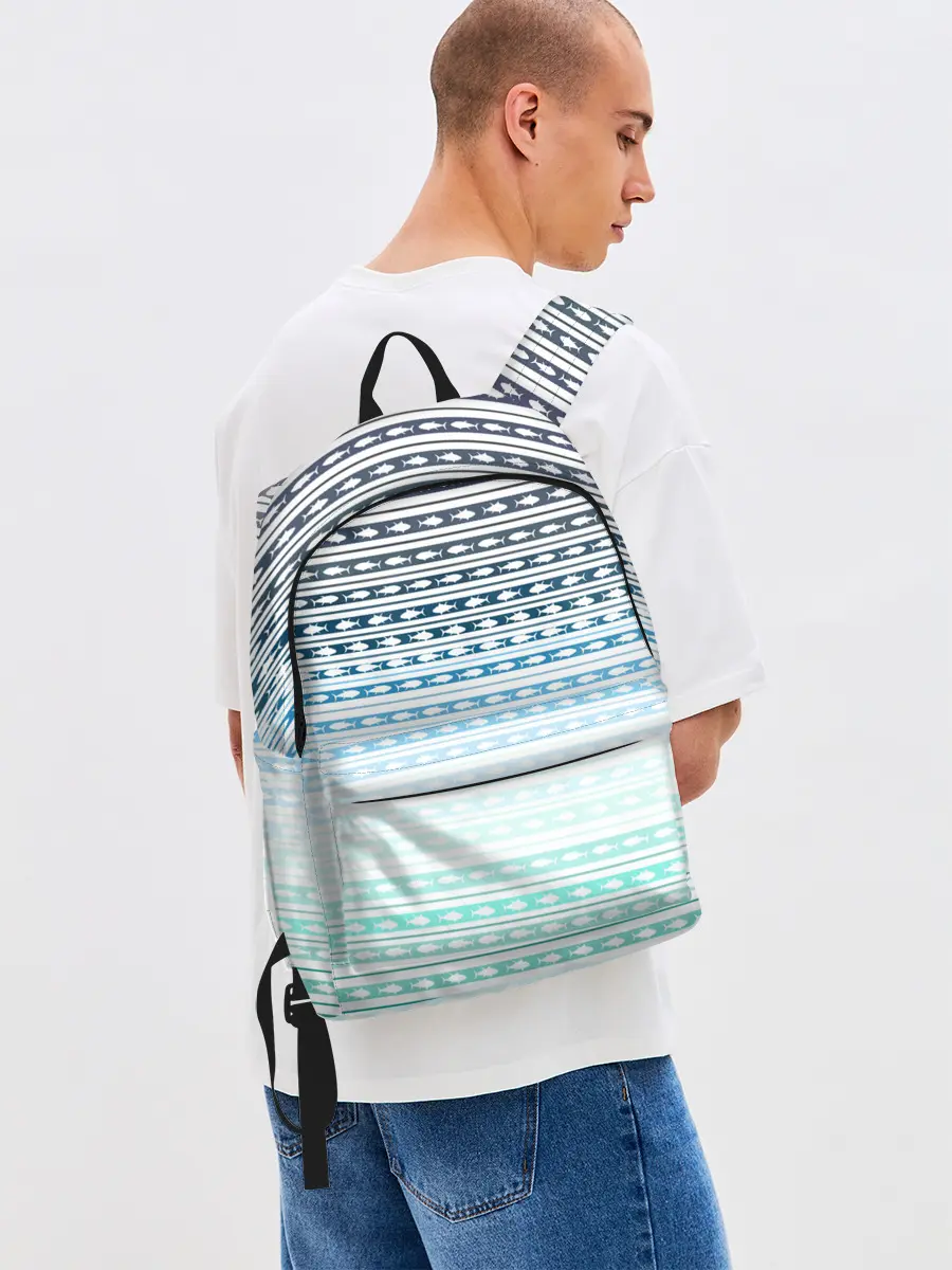 Рюкзак джинсовый / Sunset fish