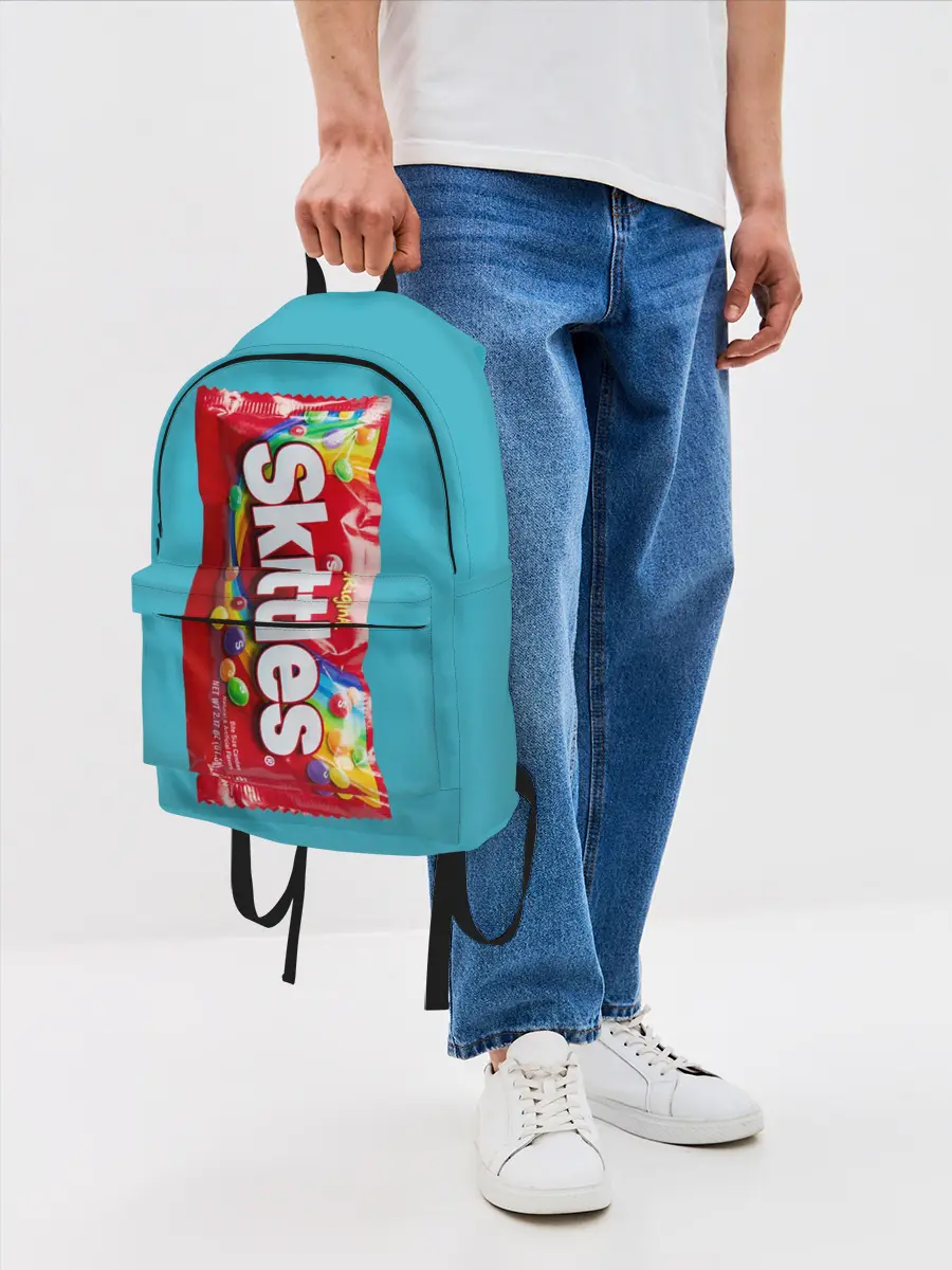 Рюкзак джинсовый / Skittles original