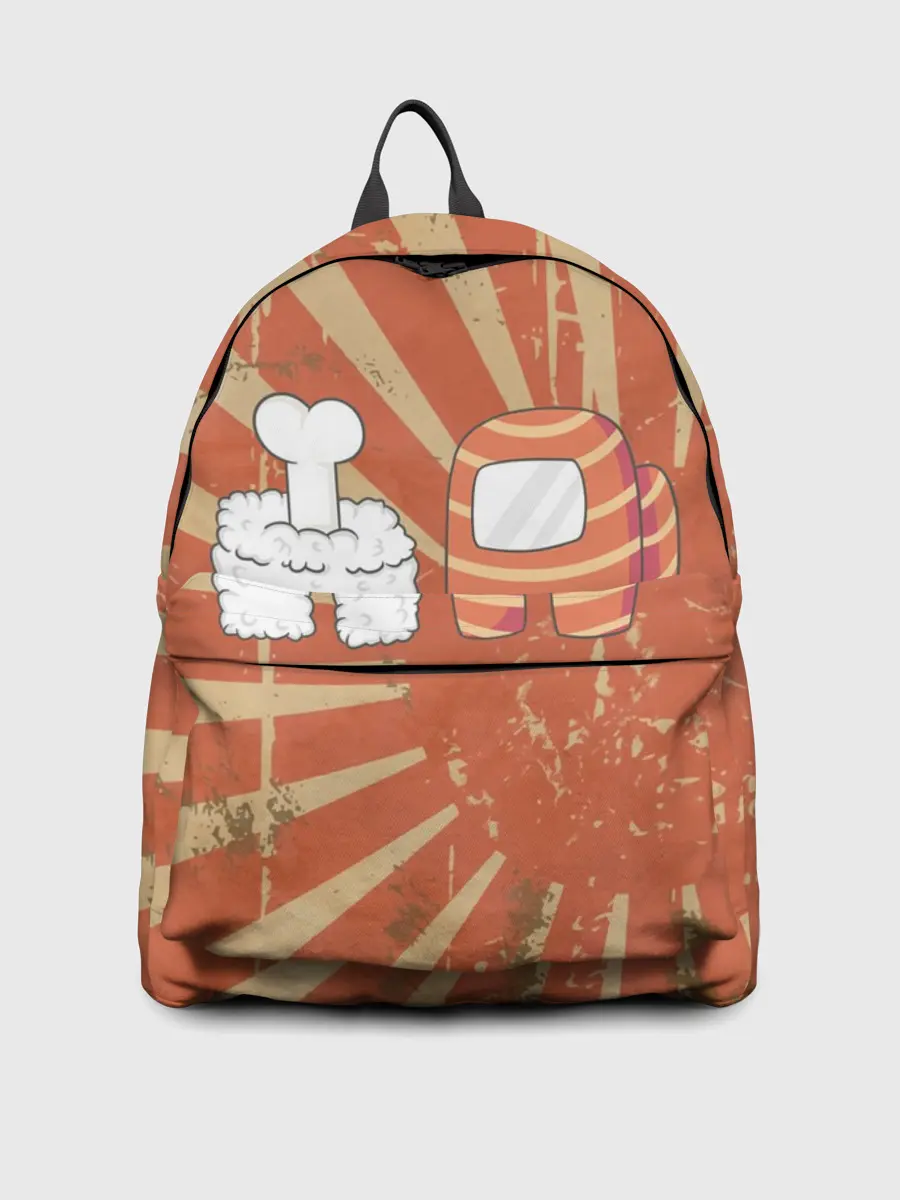 Рюкзак джинсовый / СУШИ | AMONG US | IMPOSTOR