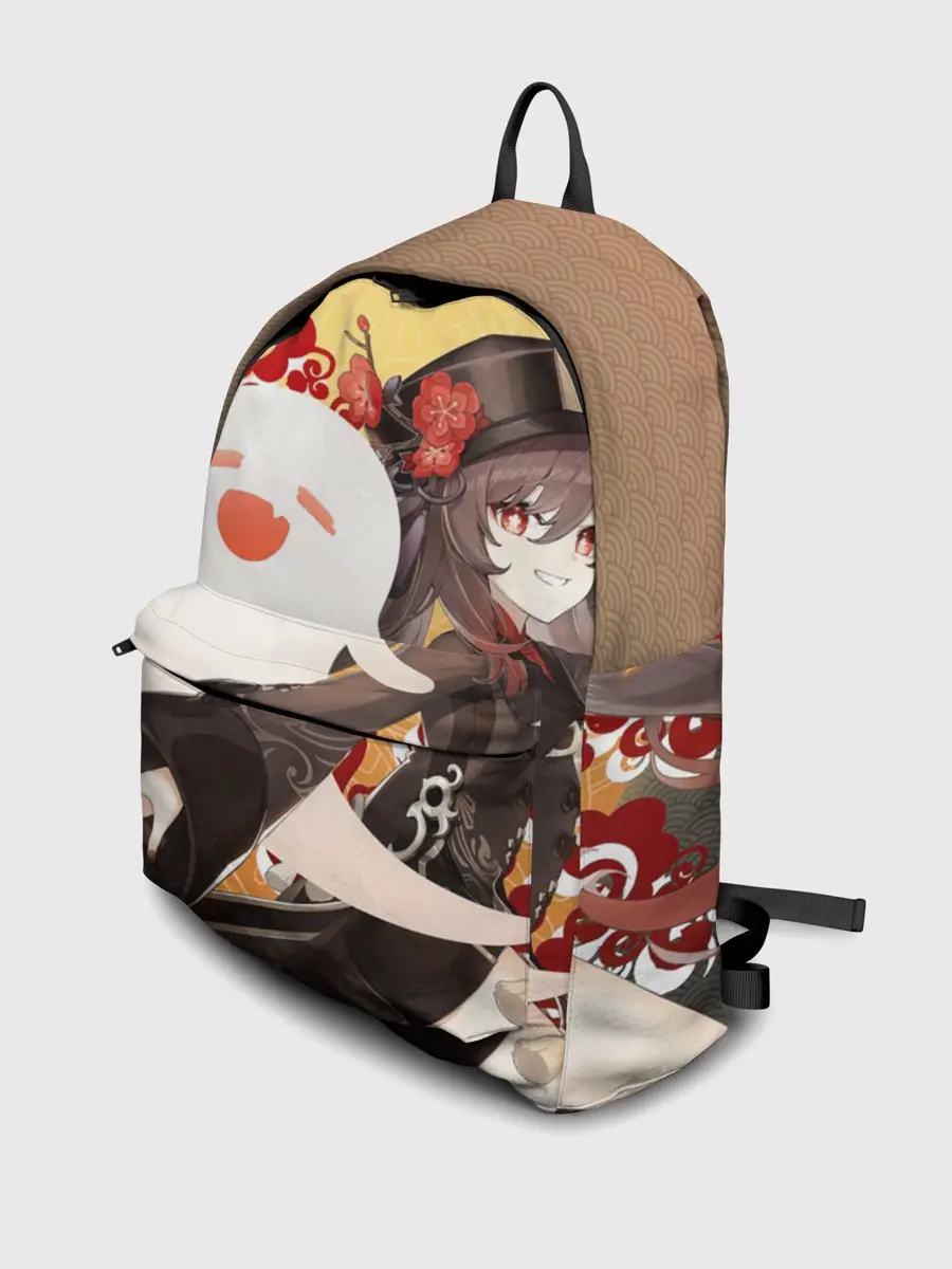 Рюкзак джинсовый / GENSHIN IMPACT HU TAO