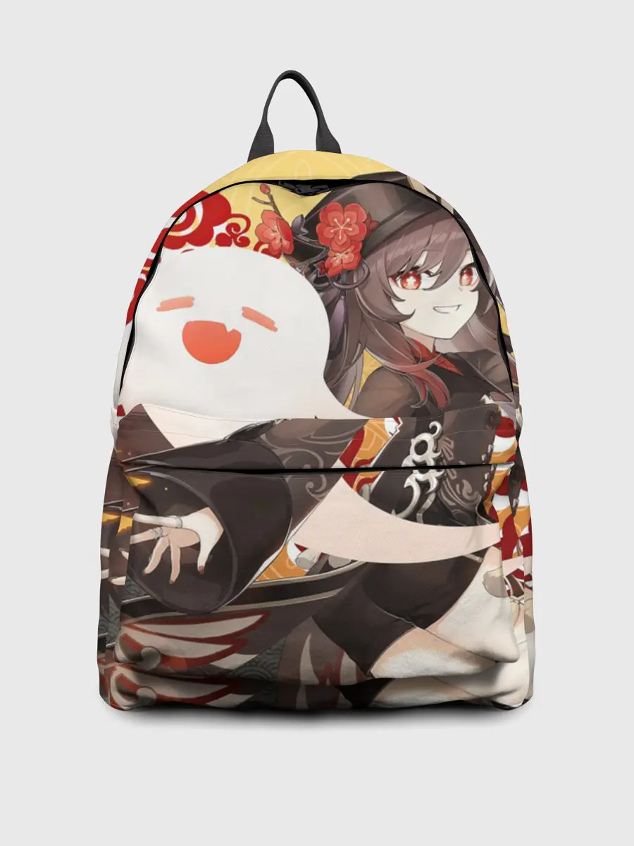 Рюкзак джинсовый / GENSHIN IMPACT HU TAO