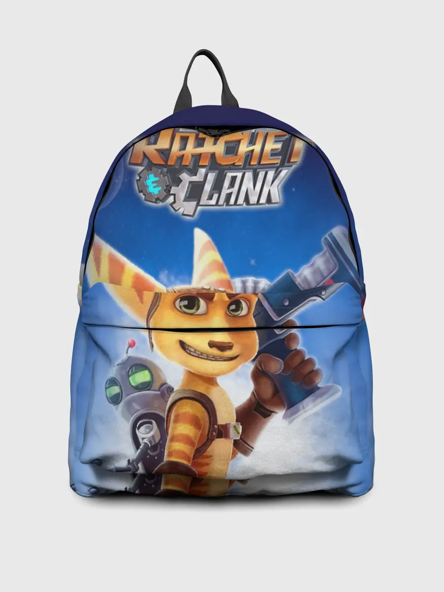 Рюкзак джинсовый / Рэтчет и Кланr