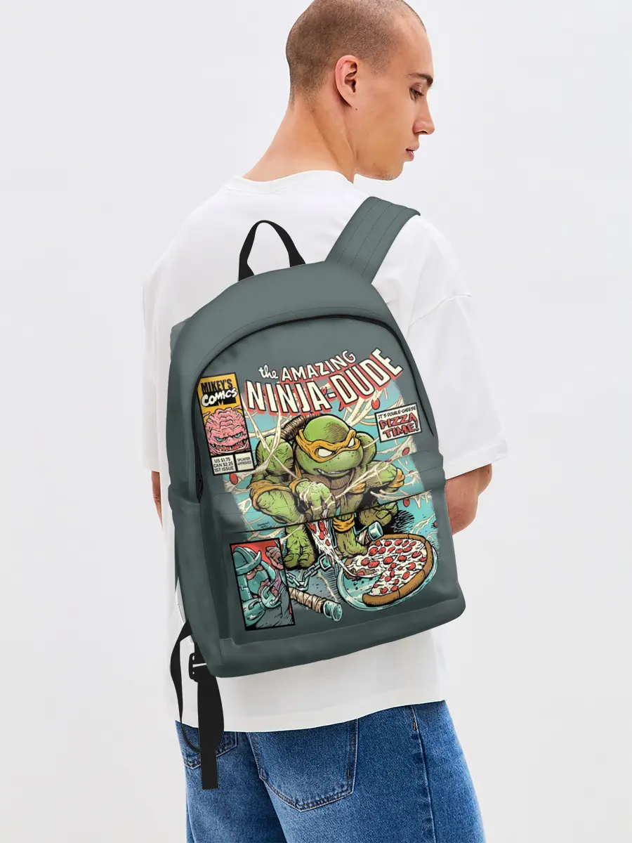 Рюкзак джинсовый / Микеланджело