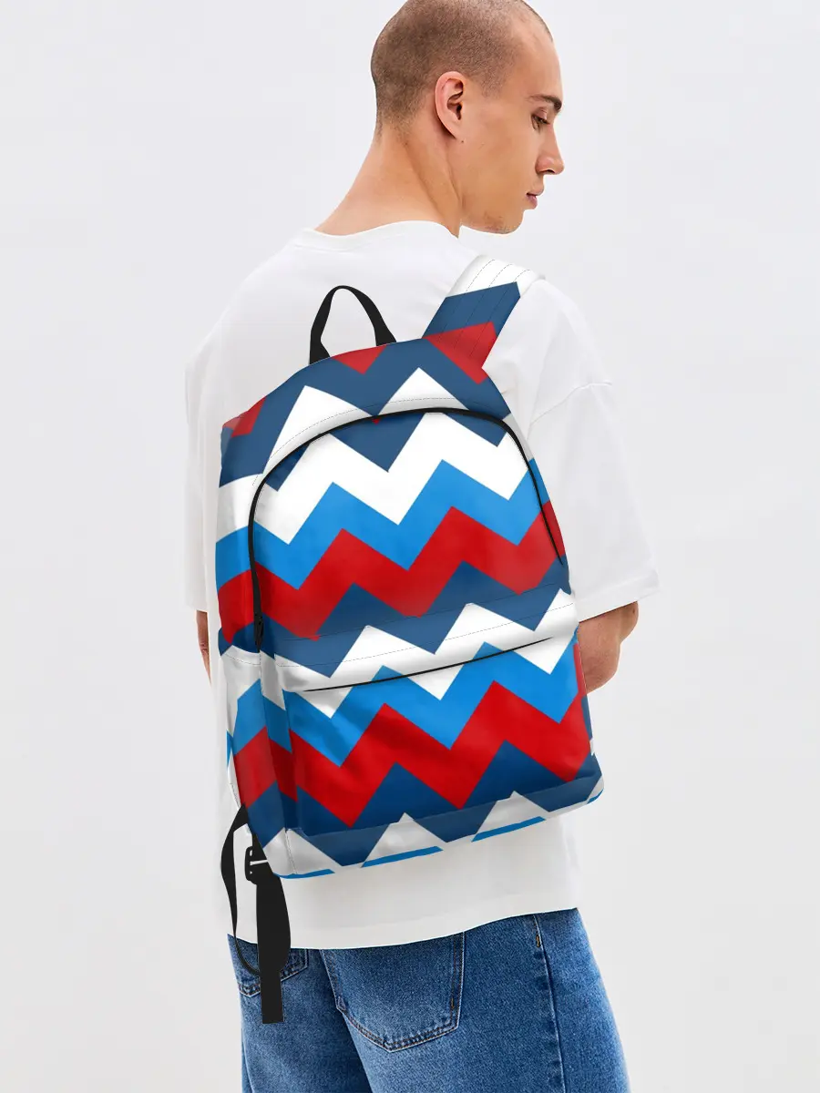 Рюкзак джинсовый / Зигзаг