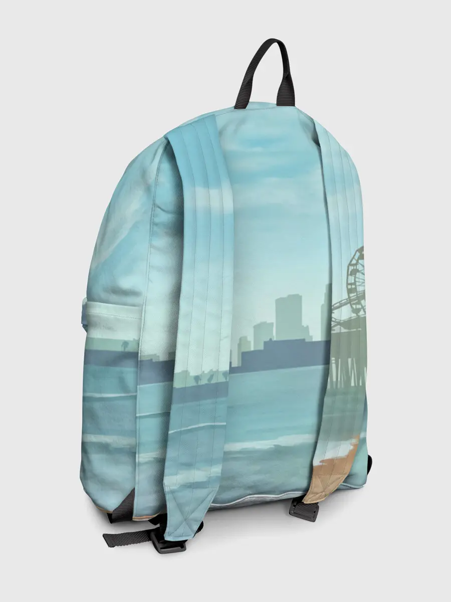 Рюкзак джинсовый / Grand Theft Auto 5 девушка