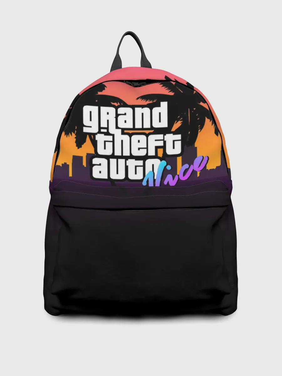 Рюкзак джинсовый / Grand Theft Auto vice