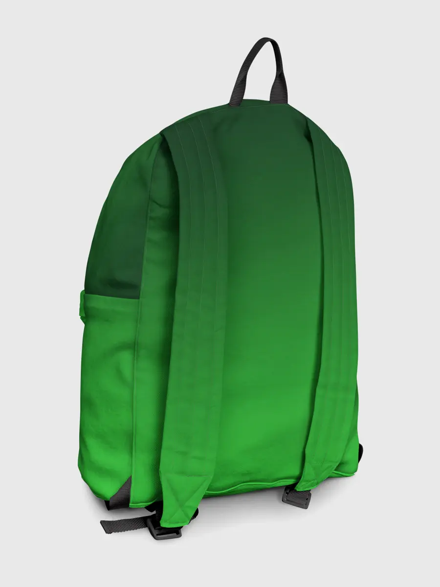 Рюкзак джинсовый / девушка лепрекон в зеленом