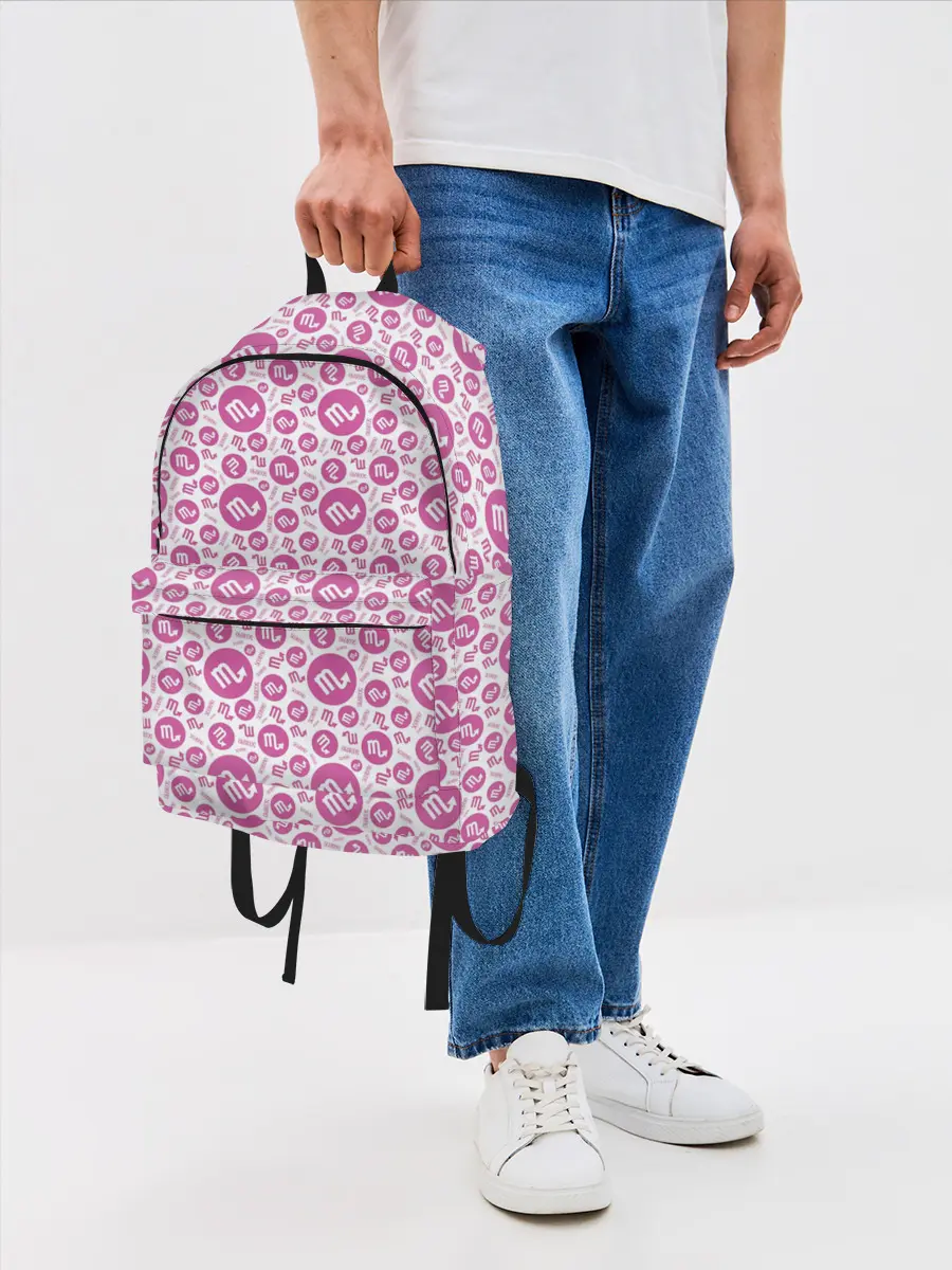 Рюкзак джинсовый / Скорпион