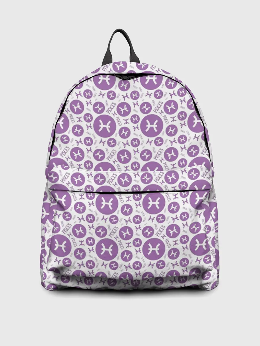 Рюкзак джинсовый / Рыбы