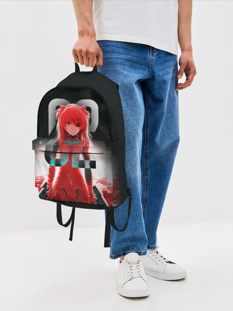 Рюкзак джинсовый / Asuka Langle Black