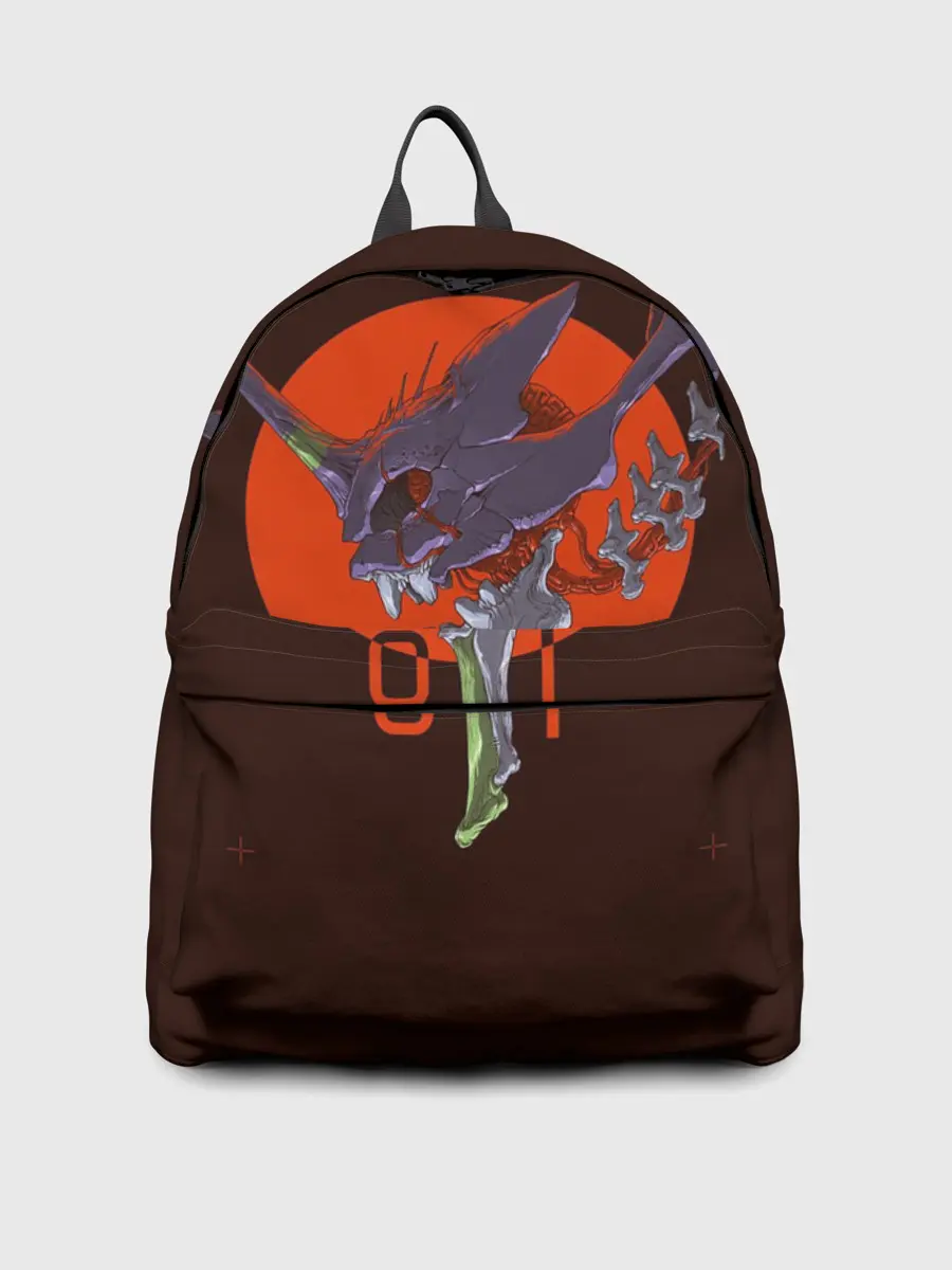 Рюкзак джинсовый / евангелион