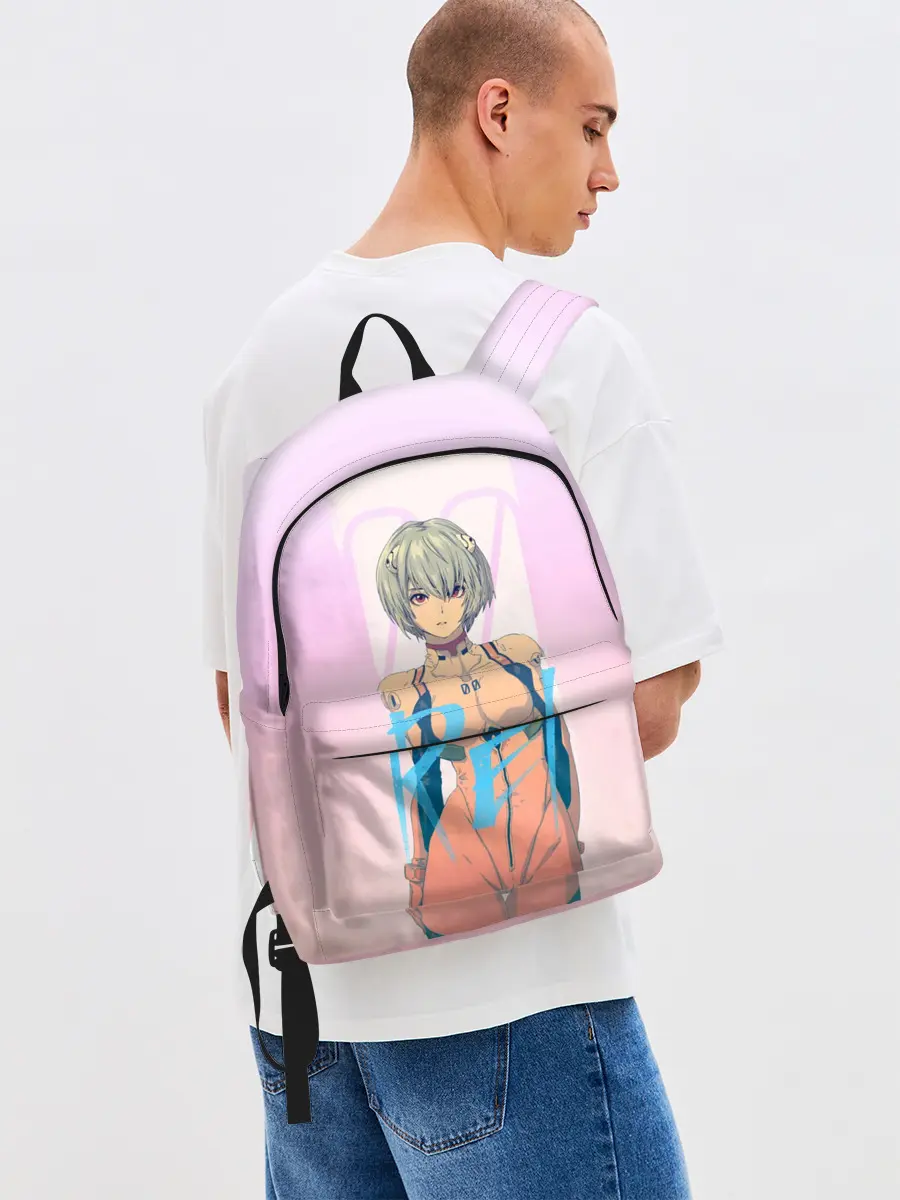 Рюкзак джинсовый / Rei Ayanami