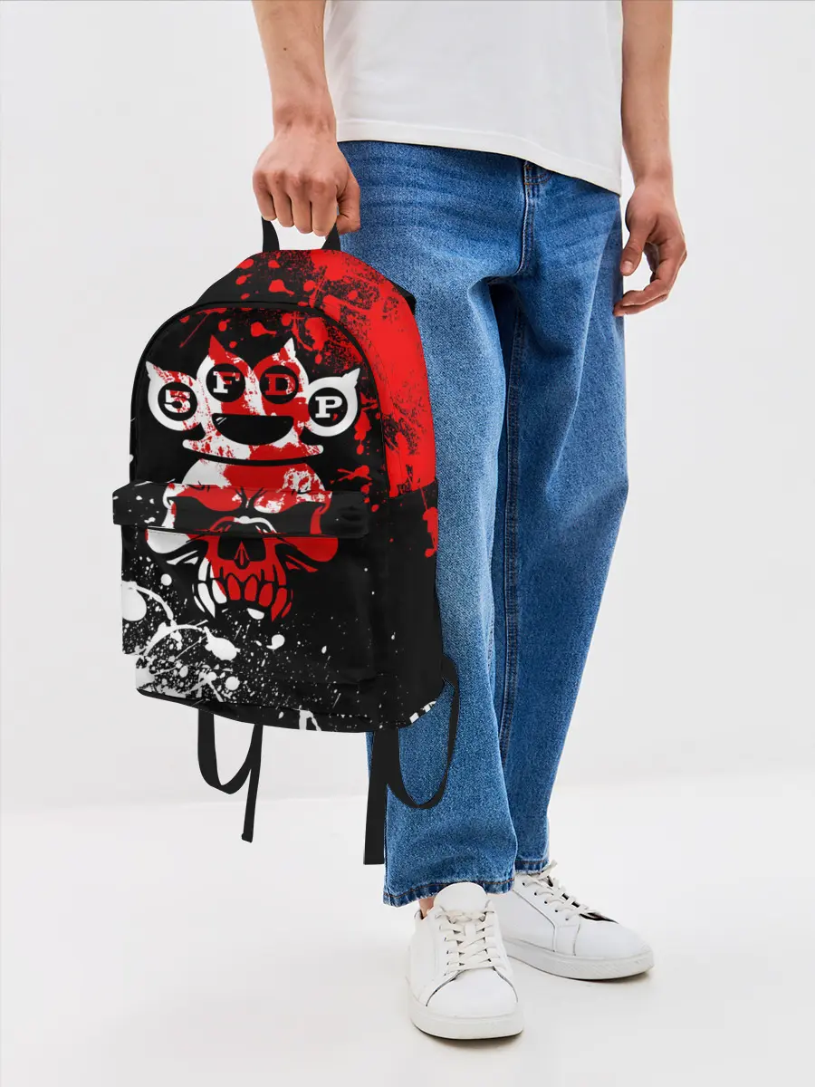 Рюкзак джинсовый / Five Finger Death Punch [8]