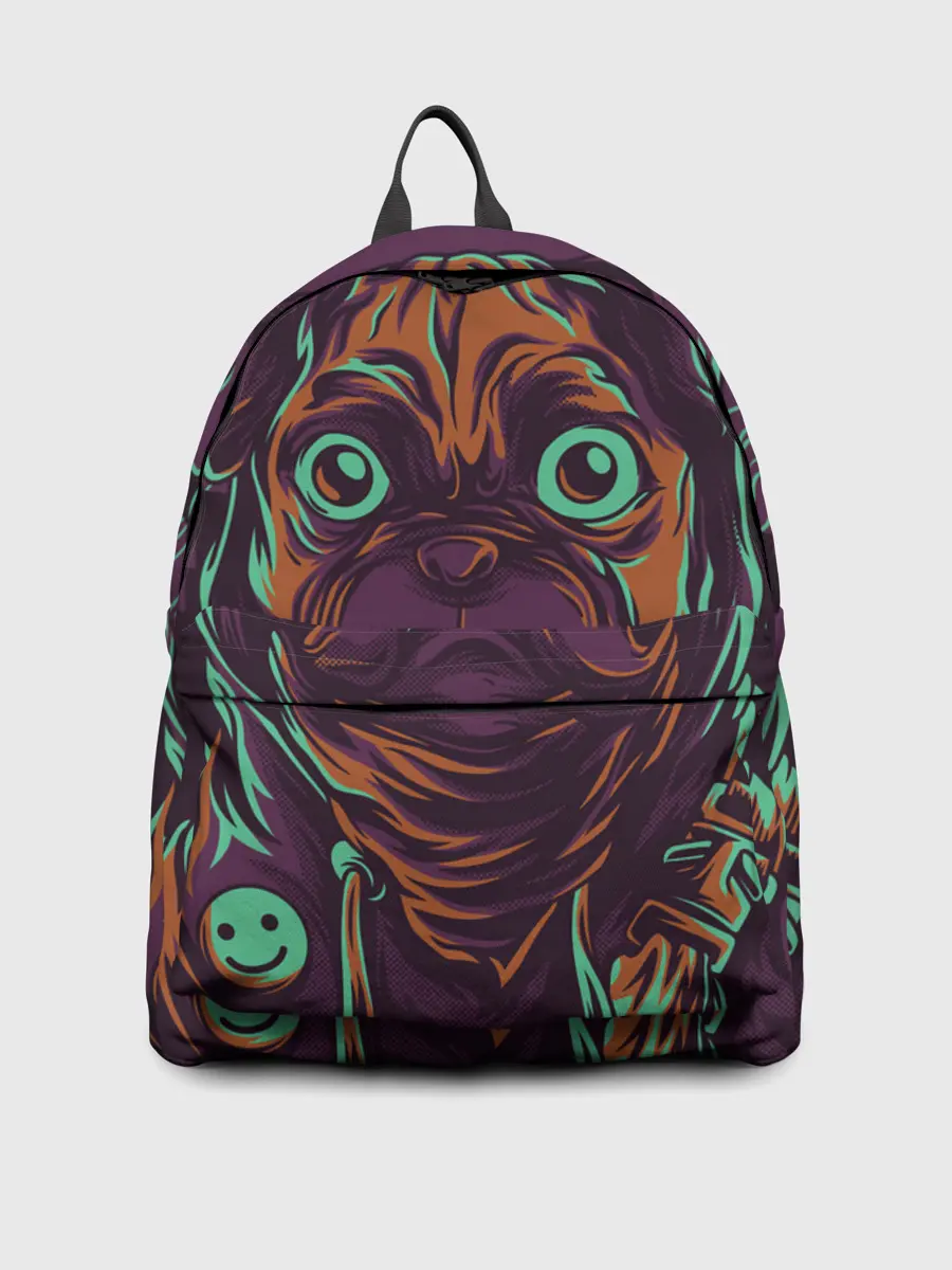 Рюкзак джинсовый / Собака